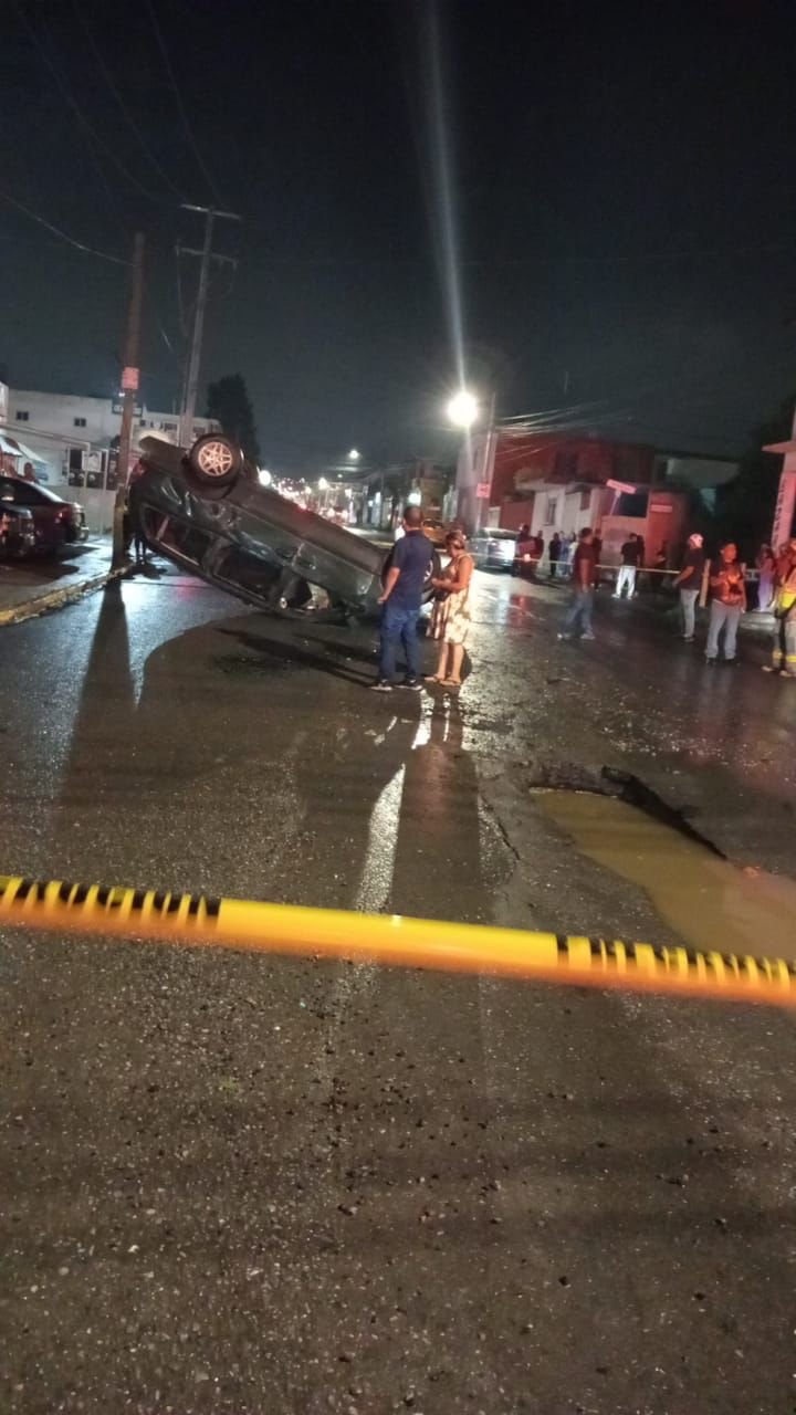 BACHE CAUSA VOLCADURA